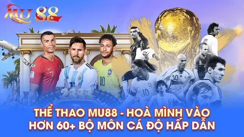 Kho môn thể thao phong phú, thỏa mãn mọi đam mê